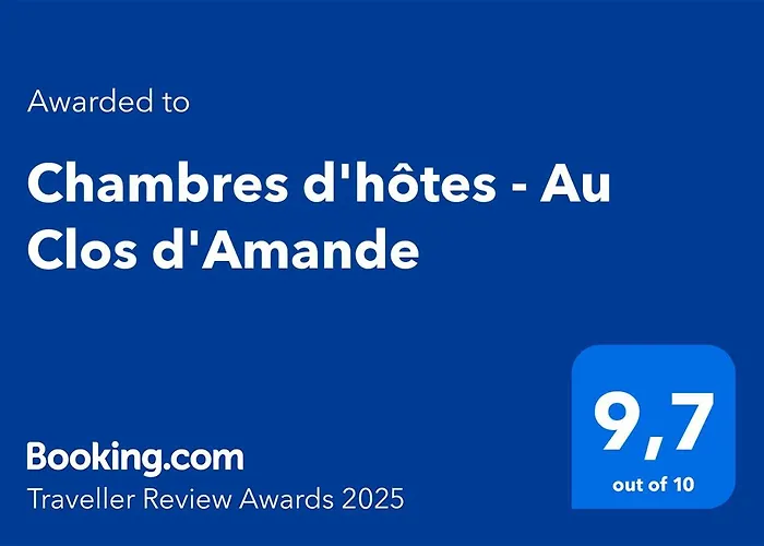 D'hôtes - Au Clos D'amande Couette-café 4*